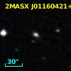 2MASX J01160421+0001056