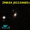 2MASX J01134683+0012071
