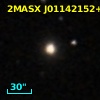 2MASX J01142152+0010466