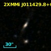 2MASX J01142985+0012546