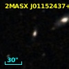 2MASX J01152437+0015083