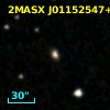 2MASX J01152547+0004180