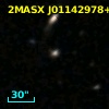 2MASX J01142978+0012156