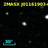2MASX J01161903+0015395