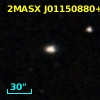 2MASX J01150880+0015570