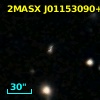 2MASX J01153090+0018463