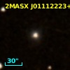 2MASX J01112223+0233470