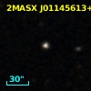 2MASX J01145613+0023300