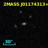 2MASS J01174313+0024244
