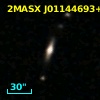 2MASX J01144693+0031290