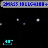 2MASS J01164100+0210275