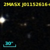 2MASX J01152616+0041513