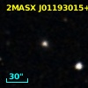 2MASX J01193015+0102291