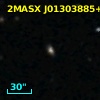 2MASX J01303885+0045545