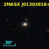 2MASX J01303818+0006533