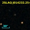 2SLAQ J014232.25+004559.6