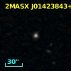 2MASX J01423843+0005145