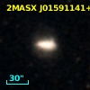 2MASX J01591141+0006358