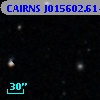 CAIRNS J015602.61+005949.0