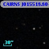 CAIRNS J015518.80+004610.7