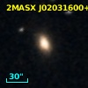 2MASX J02031600+0017554