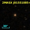 2MASX J01551085+0020569