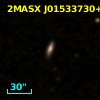 2MASX J01533730+0003053