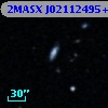 2MASX J02112495+0115591