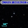 2MASX J02112810+0034451