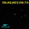 2SLAQ J021156.73+003227.9