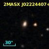 2MASX J02224407+0007468