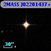 2MASS J02201437+0005461