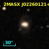 2MASX J02260121+0101049