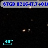 87GB 021647.7+010743