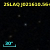 2SLAQ J021610.56+000538.3
