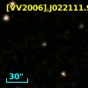 [VV2006] J022111.9+010548