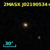 2MASX J02190534+0051589