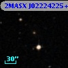 2MASX J02224225+0052088