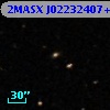 2MASX J02232407+0108139