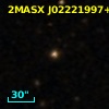 2MASX J02221997+0039582