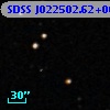 SDSS J022502.62+001532.0