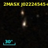 2MASX J02224545+0102018
