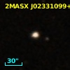 2MASX J02331099+0004031