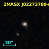 2MASX J02273789+0030235