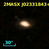 2MASX J02331843+0119126