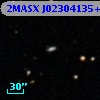 2MASX J02304135+0115290