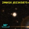 2MASX J02345875+0115336