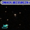 2MASX J02350529+0136537
