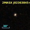 2MASX J02363845+0109105