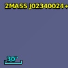2MASS J02340024+0034200